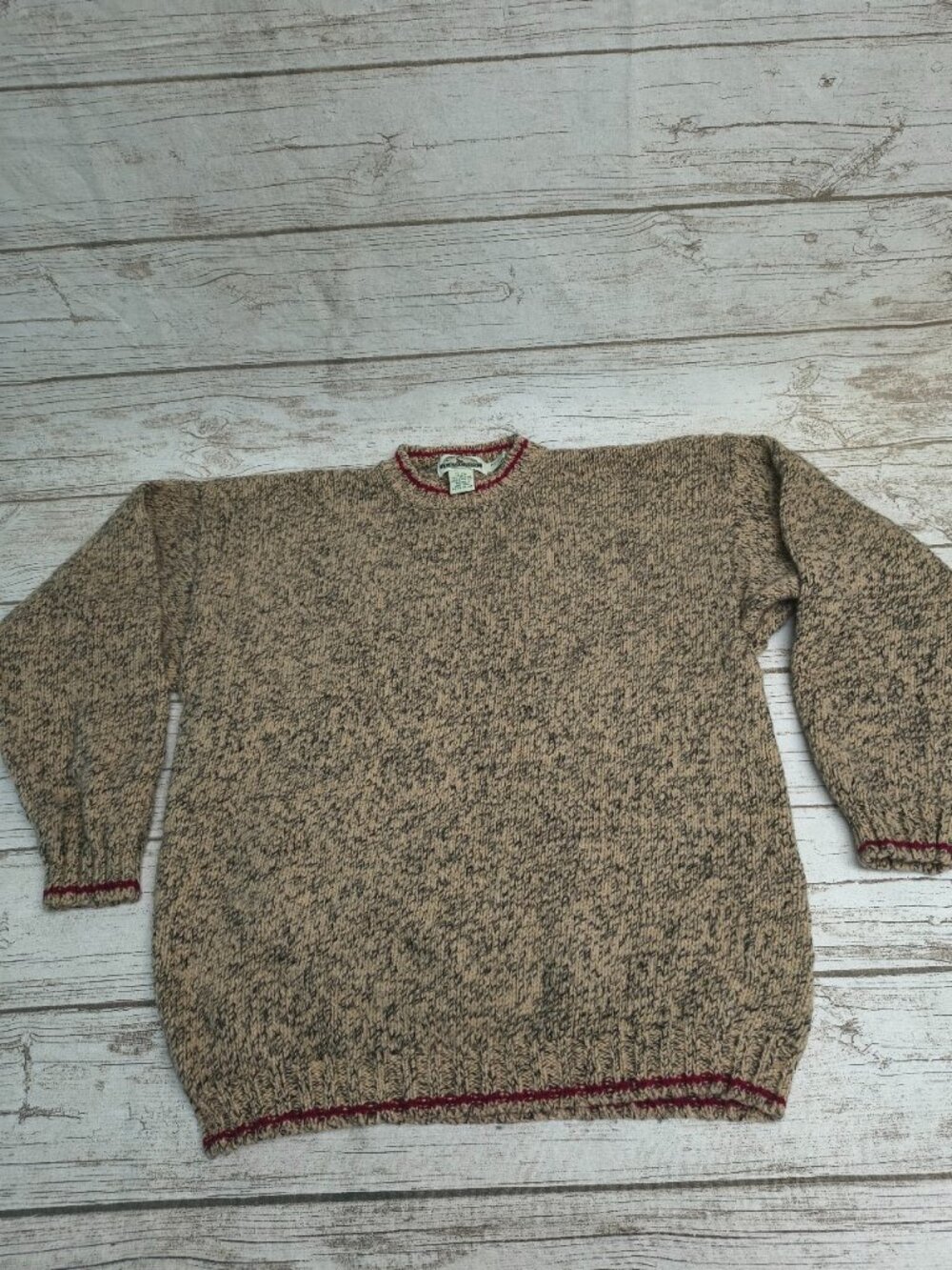 Vintage Eddie Bauer Legends Wool Jumper Sweater Size Men Large